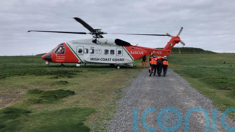 Man &lsquo;in good spirits&rsquo; after rescue from Mayo sea cave