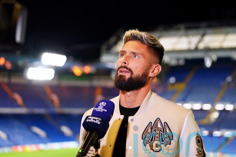 Olivier Giroud proud to return to Stamford Bridge with AC Milan
