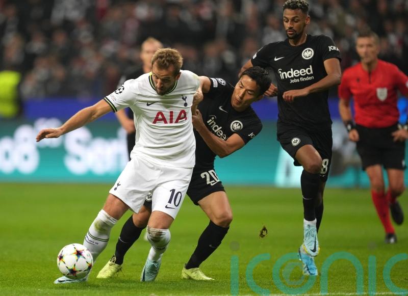 Tottenham held to goalless draw by Eintracht Frankfurt