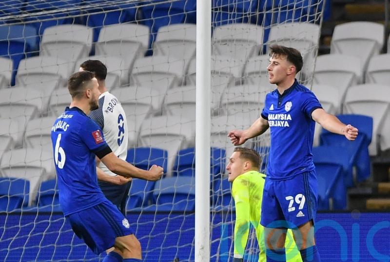 I hope Rob Page was watching &ndash; Mark Harris delighted with Cardiff winner