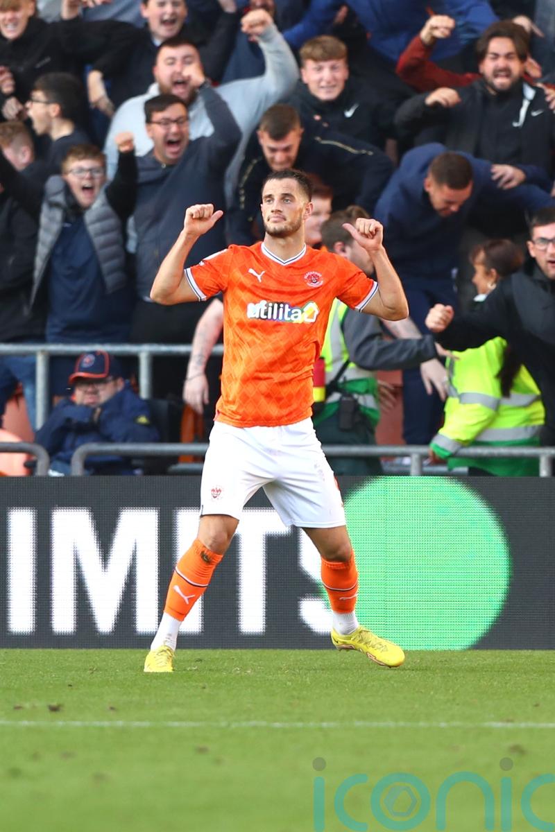 Late Jerry Yates double earns Blackpool much-needed win against Watford