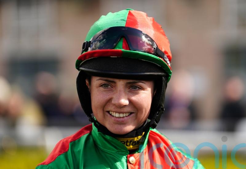 Bryony Frost all smiles after winning return to action