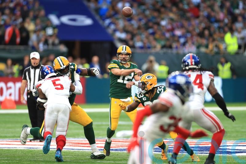 Aaron Rodgers hopes to see &lsquo;Packer World&rsquo; back in London despite defeat