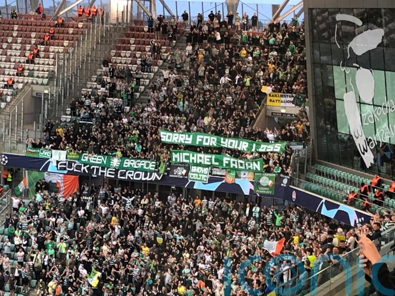 Celtic fined by UEFA over anti-monarchy banners at Champions League game