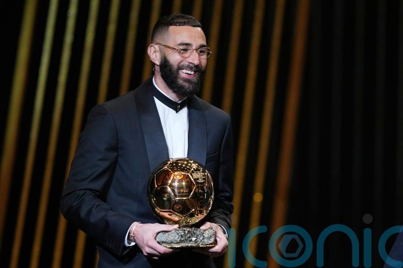 Real Madrid forward Karim Benzema wins Ballon d&rsquo;Or for first time
