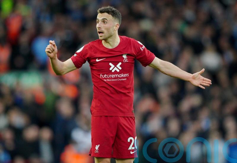 Liverpool without forward Diogo Jota through calf injury