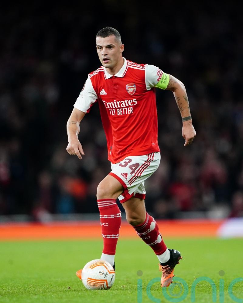 Taking a rest not on Granit Xhaka&rsquo;s mind as Arsenal power forward