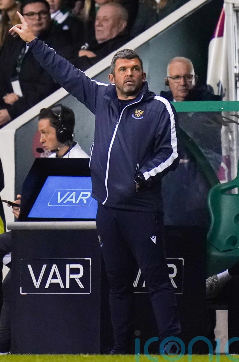 Callum Davidson too angry to celebrate goals in St Johnstone win at Hibs