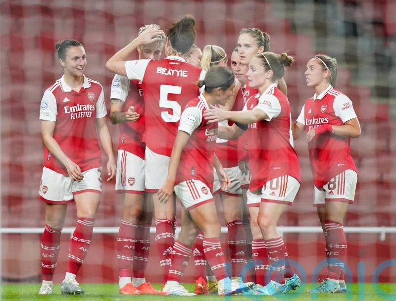 Arsenal make it two wins from two in Women&rsquo;s Champions League