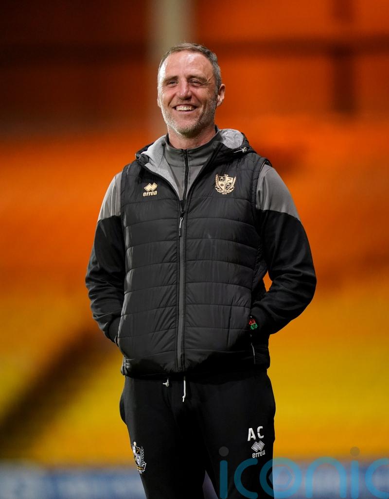 Andy Crosby pleased to round off &lsquo;good month&rsquo; with Port Vale