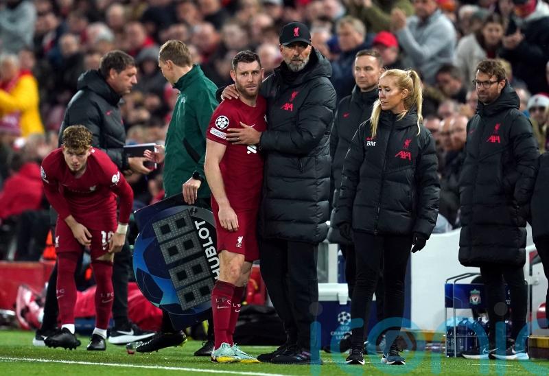 Jurgen Klopp defends Liverpool&rsquo;s handling of James Milner&rsquo;s concussion injury