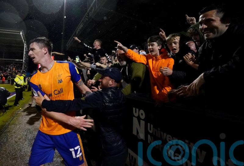 Ollie Hawkins fires Mansfield past Barrow