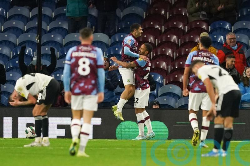 Substitute Anass Zaroury at the double as Burnley avoid cup upset
