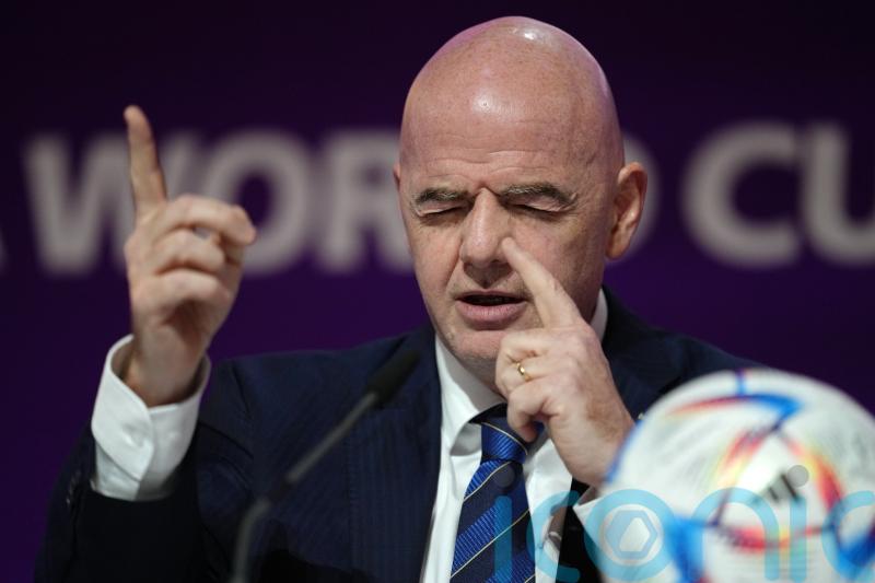 Gary Neville: Gianni Infantino &lsquo;the worst face&rsquo; to represent Qatar World Cup
