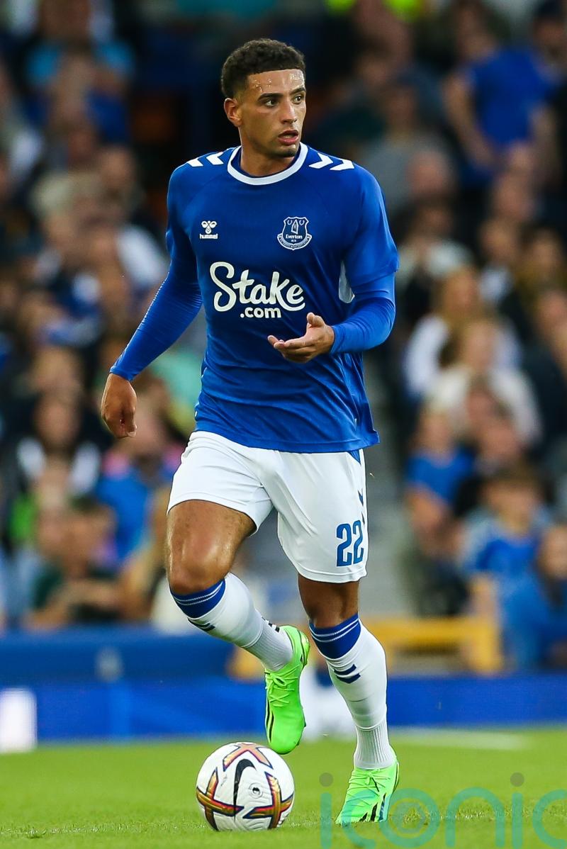 Ben Godfrey remains on course for Everton return next month after broken leg