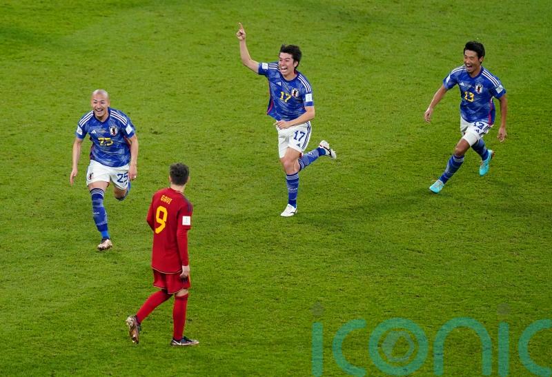 Japan come from behind to beat Spain and ensure World Cup progress