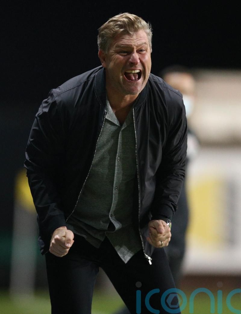 Frustration for Karl Robinson as he sees two points slip away late on