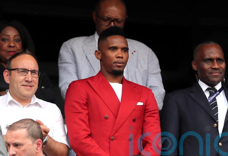 Former Cameroon striker Samuel Eto&rsquo;o filmed appearing to attack man at World Cup