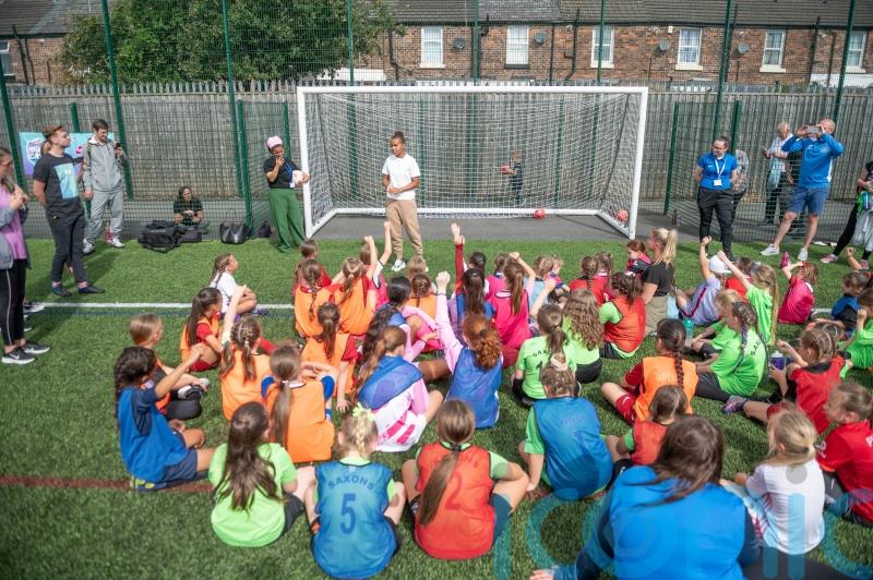 Sport England survey shows big rise in number of girls playing football