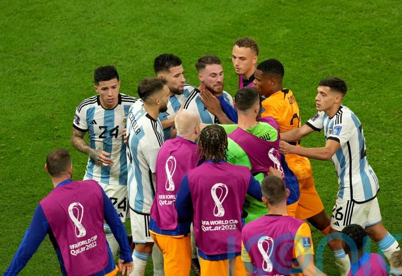 Argentina and Netherlands charged by FIFA over fiery World Cup quarter-final