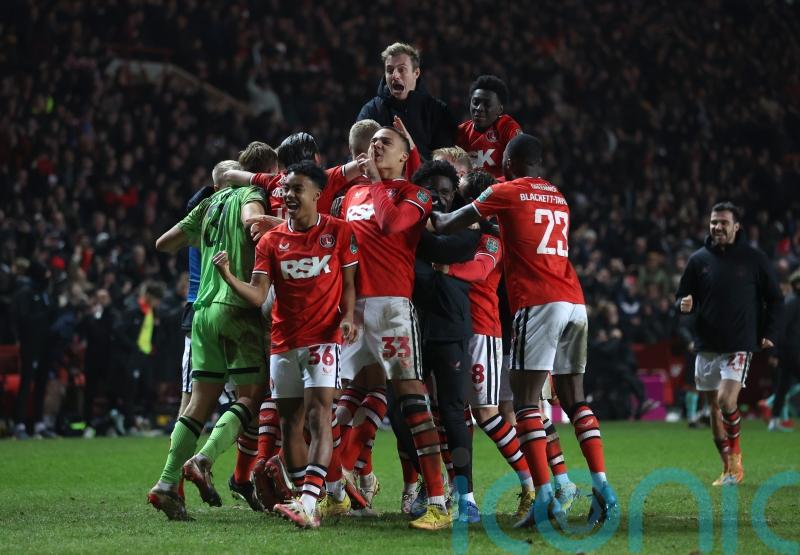 Charlton stun Brighton to reach Carabao Cup quarter-finals after shootout win