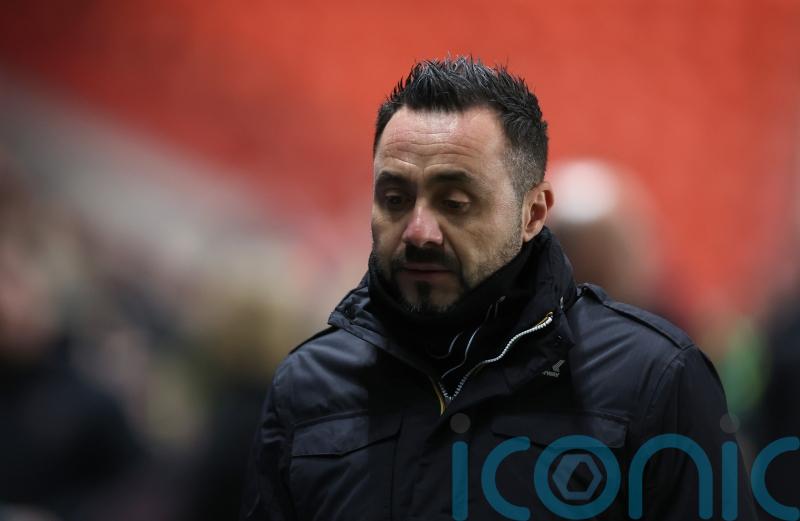 Roberto De Zerbi says sorry to Brighton fans after shock Carabao Cup exit