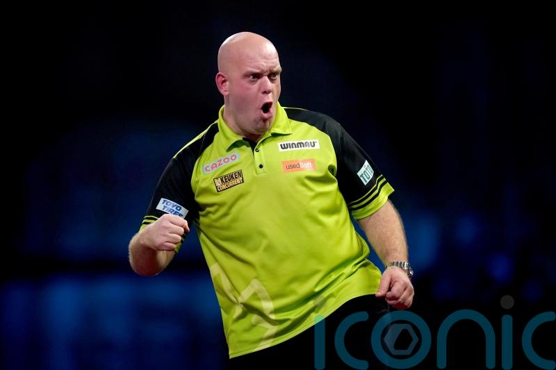 Michael van Gerwen up and running at Alexandra Palace