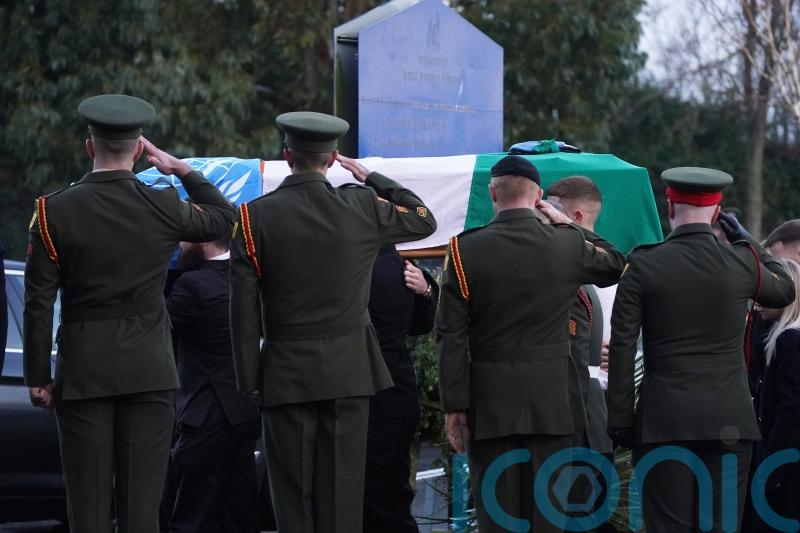 Irish peacekeeping soldier killed in Lebanon a &lsquo;national hero&rsquo;, funeral hears