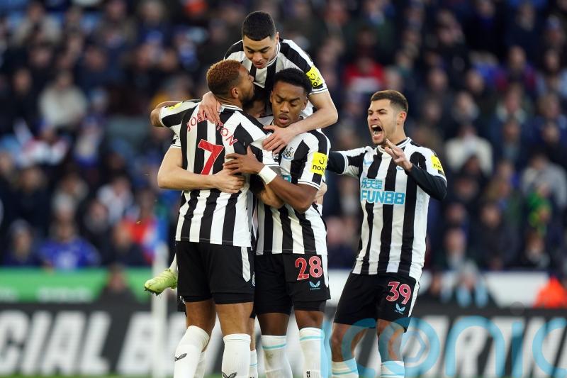 Newcastle brush aside Leicester to make it six Premier League wins in a row