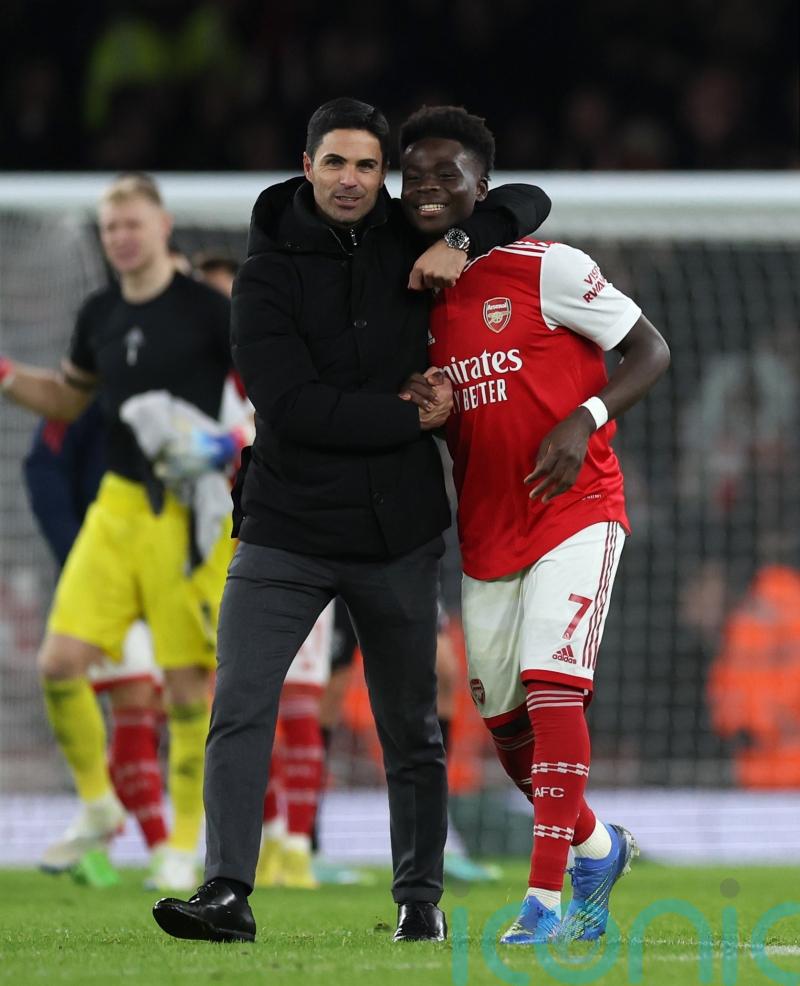 It was kept secret &ndash; Mikel Arteta happy Gunners put on a show for Arsene Wenger