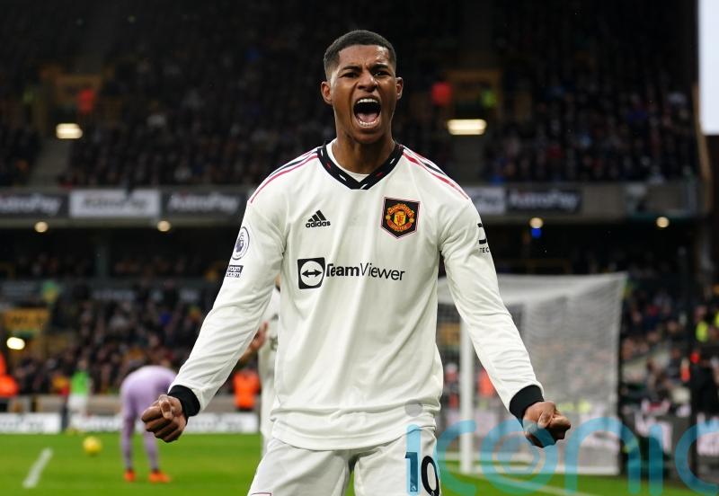 Marcus Rashford gets the drop on Wolves with late winner for Manchester United