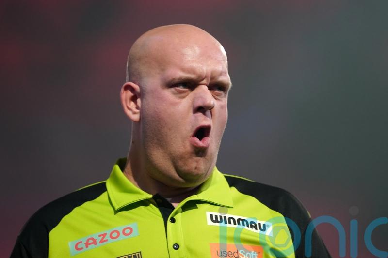 No one is going stop me, says Michael van Gerwen after cruising into final