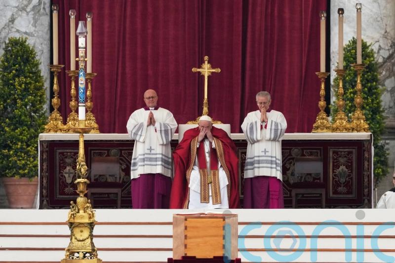 Catholics mourn former pope at funeral in St Peter's Square