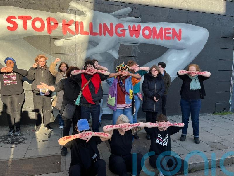 Demonstration against gender violence held in Dublin