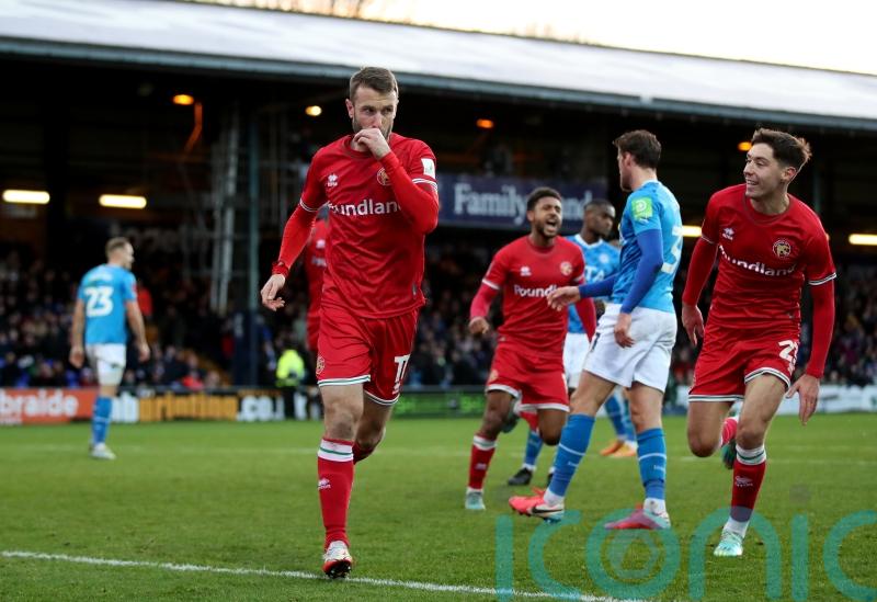 Andy Williams the Walsall hero with last-gasp FA Cup winner against Stockport