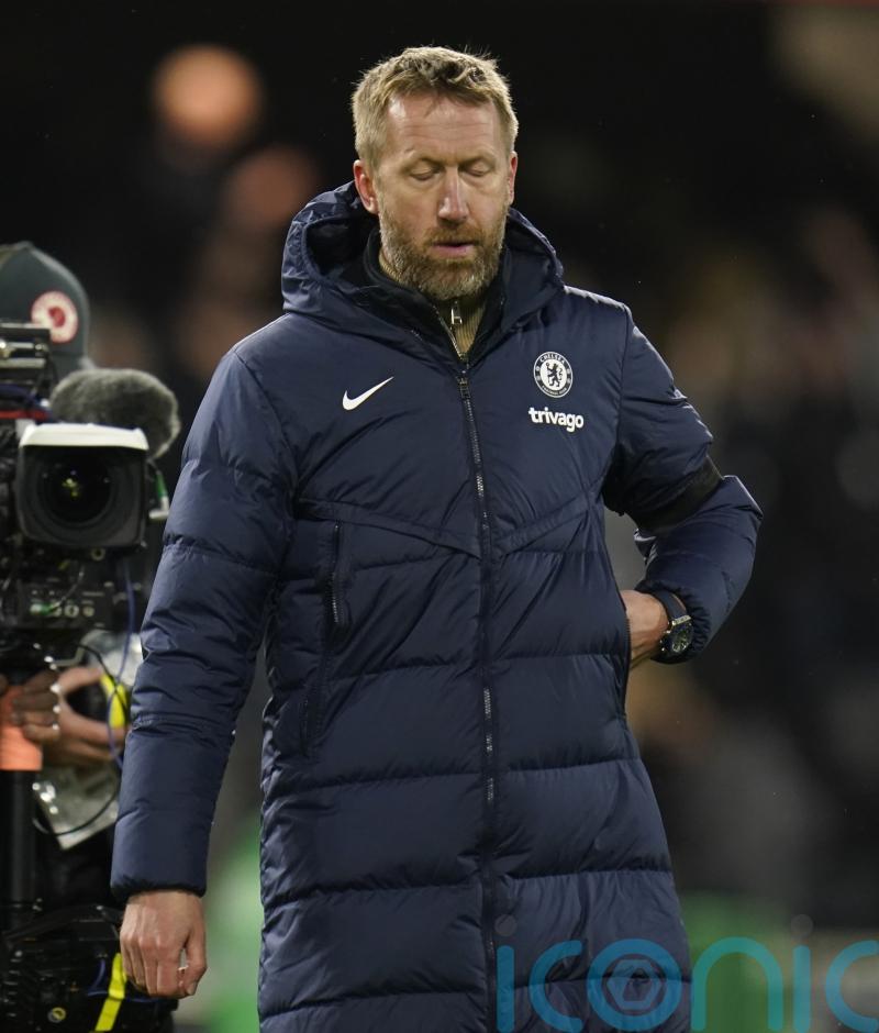 Graham Potter frustrated after Chelsea slip to defeat at Fulham