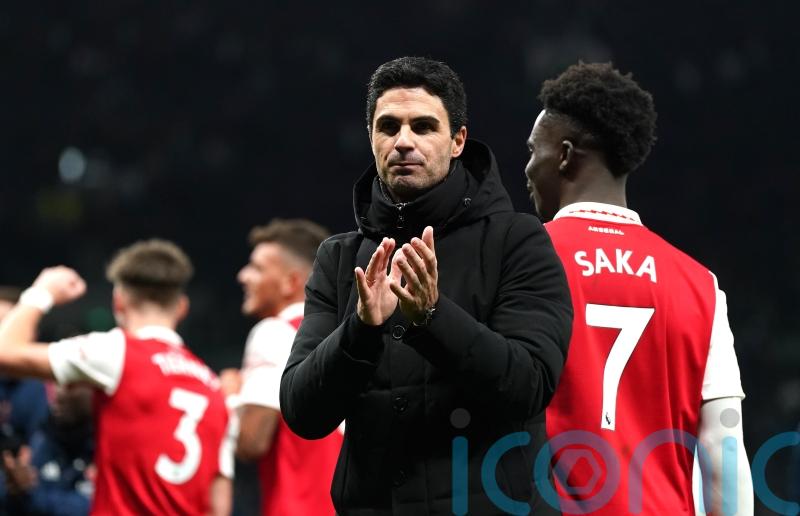 Mikel Arteta sees little margin for error if Arsenal are to become champions