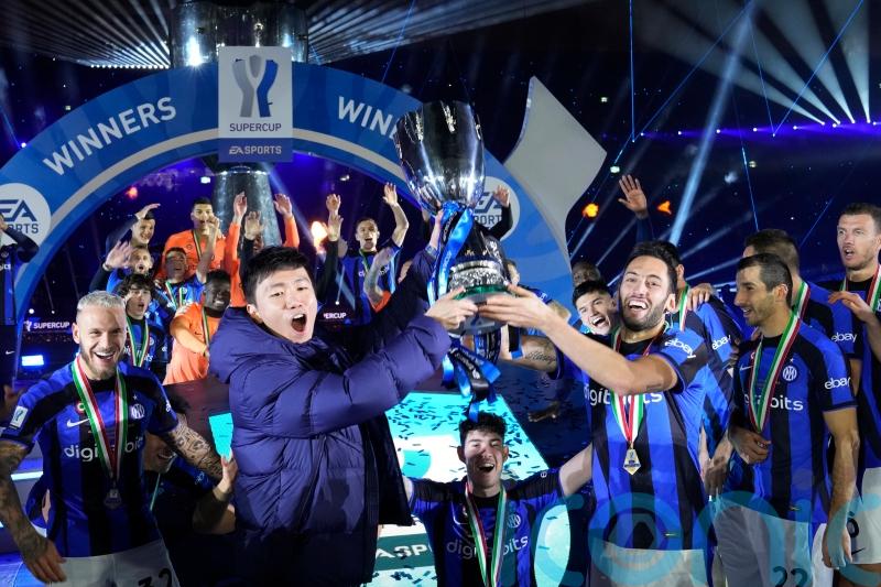 Inter Milan beat city rivals AC to lift Italian Super Cup