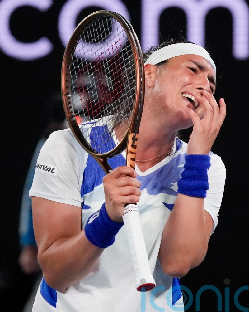 Tearful Ons Jabeur suffers second-round defeat at Australian Open