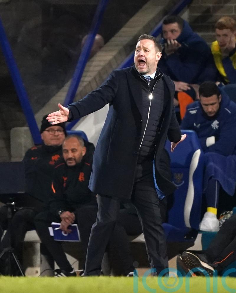 Michael Beale says his Rangers team faced another pitch battle