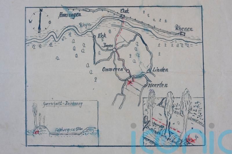 Second World War map sparks hunt for Nazi-looted treasure