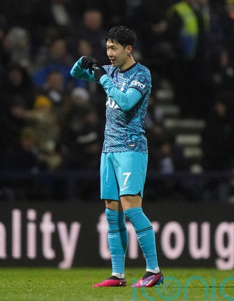 Son Heung-min brace fires Tottenham past Preston and into FA Cup fifth round