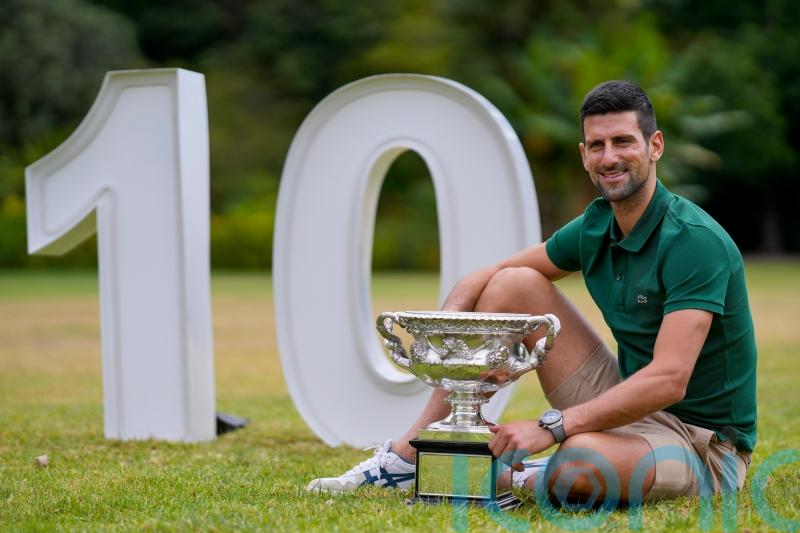 Players with most grand slam titles in their 30s as Novak Djokovic equals record