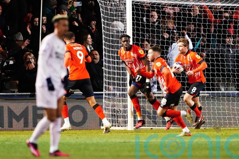 Elijah Adebayo makes amends for missed penalty to send Luton up to fourth