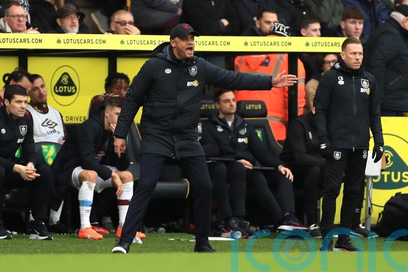 Vincent Kompany hails &lsquo;complete performance&rsquo; from Burnley in win at Norwich