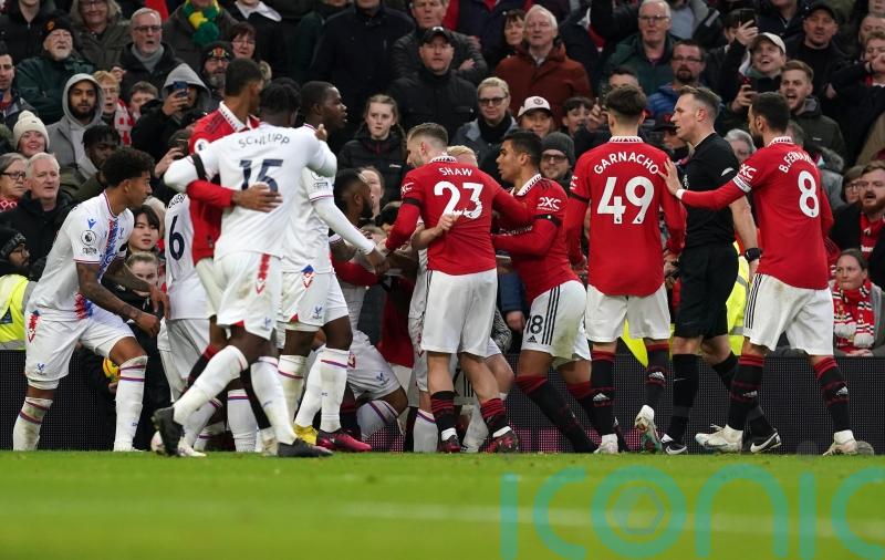 Several players crossed the line &ndash; Erik ten Hag fumes at Casemiro red card