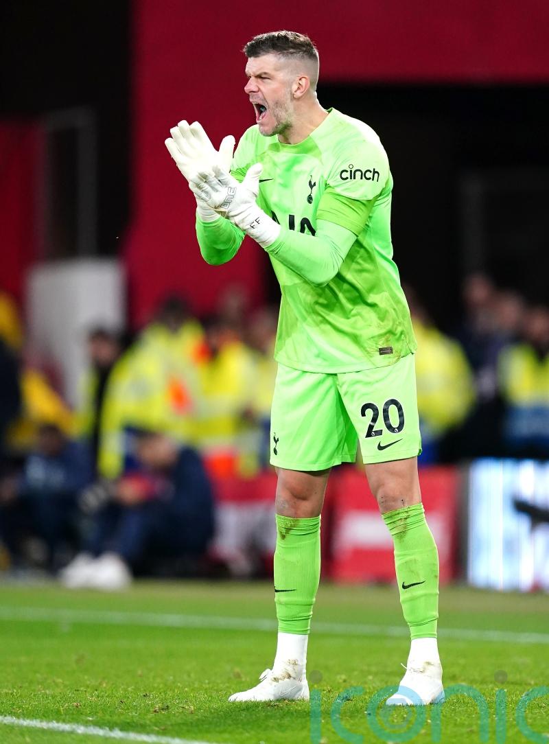 Cristian Stellini confident Fraser Forster can step into shoes of Hugo Lloris