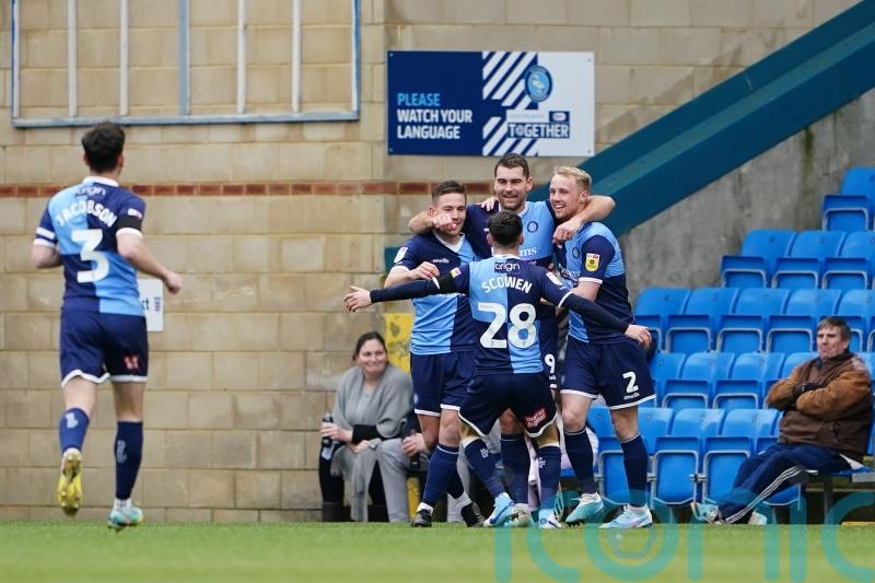 Lewis Wing nets second-half brace as Wycombe end Derby&rsquo;s 15-match unbeaten run
