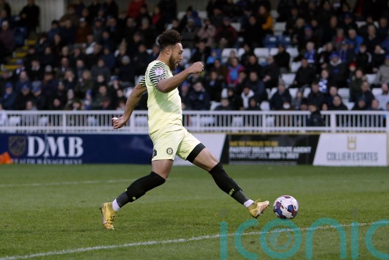 Kyle Wootton&rsquo;s double fires Stockport to victory over Crawley