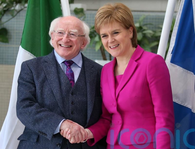 Irish President pays tribute to Nicola Sturgeon&rsquo;s &ldquo;freshness and enthusiasm&rdquo;